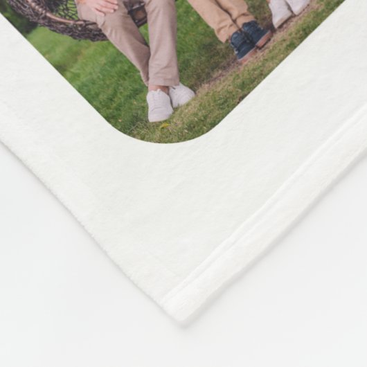 Moderne GRANDMA 27 Fotocollage Gepersonaliseerd Wi Fleece Deken (Hoek)