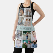 Moderne Grandma Photo Collage All Over Print Schort (Insitu)