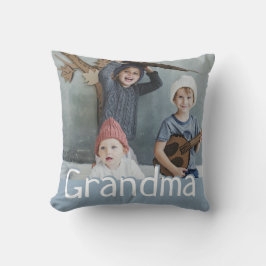 Moderne Grandma Photo & Quote Cute Cute Cushion Kussen