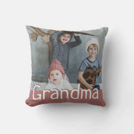 Moderne Grandma Photo & Quote Cute Cute Cushion Kussen