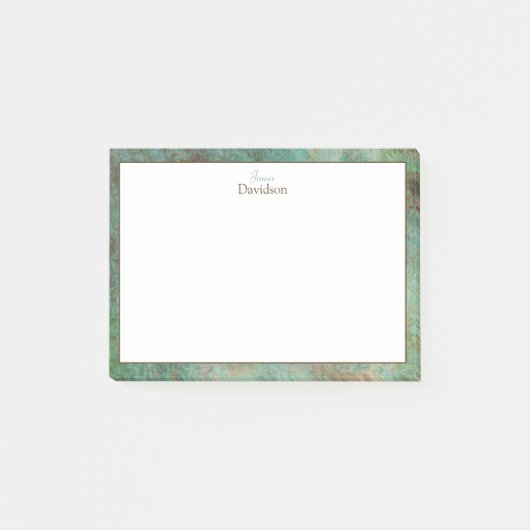 Moderne graniet Post It Notes (Voorkant)