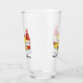 Moderne Grappige BBQ Gepersonaliseerd Glas (Links)