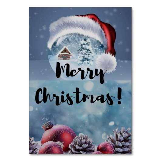 Moderne grappige cute Kerst rendier Kaart (Voorkant)