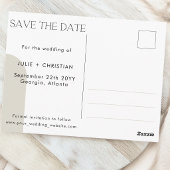 Moderne grappige Gratis drankjes Huwelijk Bewaar d Briefkaart