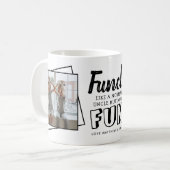 Moderne Grappige Quote 'Funcle' 2 x Foto | Oom Koffiemok (Voorkant links)