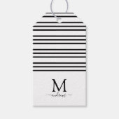 Moderne grappige schattige kerst rendieren op zwar cadeaulabel (Voorkant)