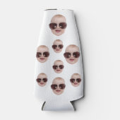 Moderne grappige verjaardag Grappige fotocadeaus Flesjeskoeler (Voorkant)