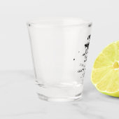 Moderne gratis drinken bruiloft met behoud van dat shot glas (Links)