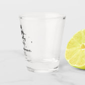 Moderne gratis drinken bruiloft met behoud van dat shot glas (Rechts)