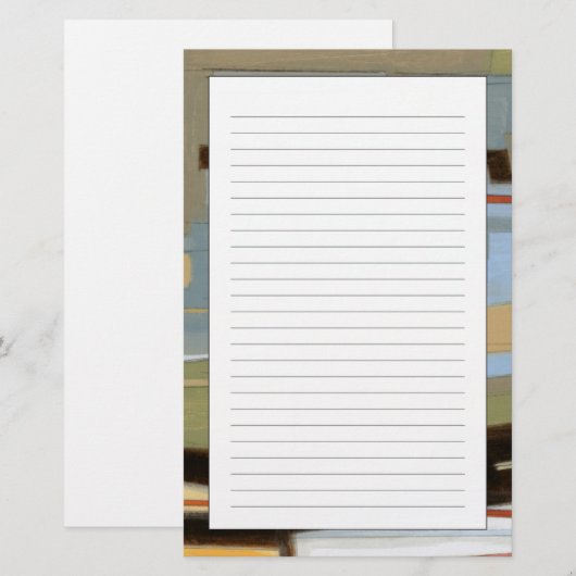 Moderne gratis onderdrukking door Norman Wyatt Briefpapier (Voorkant / Achterkant)