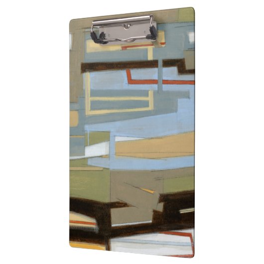 Moderne, gratis uitdrukkende schilderijen van Norm Klembord (Links)