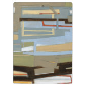 Moderne, gratis uitdrukkende schilderijen van Norm Klembord (Achterkant)