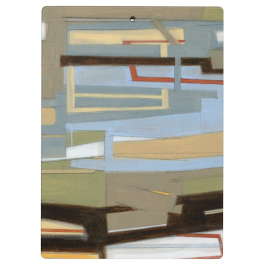 Moderne, gratis uitdrukkende schilderijen van Norm Klembord (Achterkant)