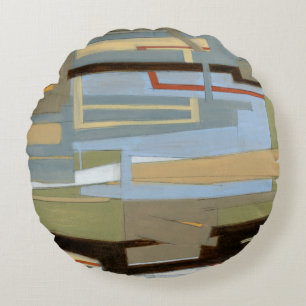 Moderne, gratis uitdrukkende schilderijen van Norm Rond Kussen