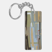 Moderne, gratis uitdrukkende schilderijen van Norm Sleutelhanger (Voorkant Links)