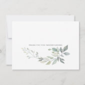 Moderne Greenery stelt nieuwe plannen voor eveneme Kaart (Achterkant)