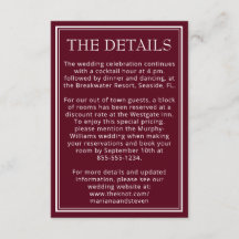 Moderne grensminimalistische Bourgogne — Gegevens