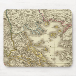 Moderne Griekse eilanden, Albanië, Macedonië Muismat