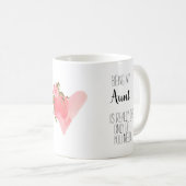 Moderne griep Tunt 'alleen geschenk' leuk Koffiemok (Voorkant rechts)