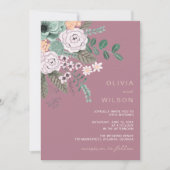 moderne griepachtige eucalyptus Weddenschap Kaart (Voorkant)