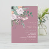 moderne griepachtige eucalyptus Weddenschap Kaart (Staand voorkant)