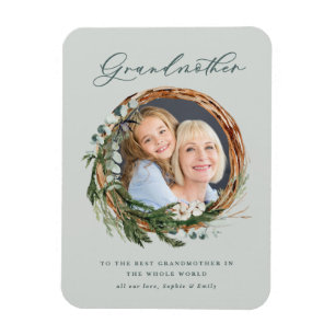 moderne griezelige foto van de rode kruis magneet