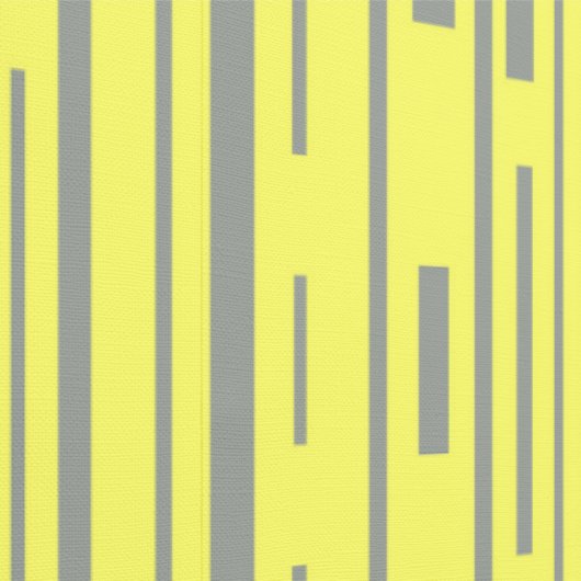 Moderne grijze en gele strepen patroon behang (Zoom)