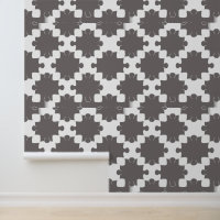 Moderne Grijze en Witte Jigsaw Puzzel