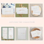 Moderne grijze linen, minimalistische professional vierkante visitekaartje