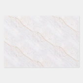 Moderne grijze marmerpatronen inpakpapier vel (Voorkant 2)