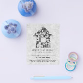 Moderne grijze reinigingsservices flyer (Enkel)