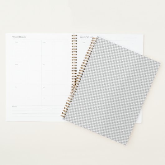 Moderne grijze stippen evenementenbord achtergrond planner (Display)