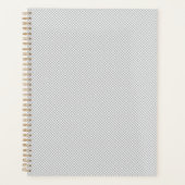 Moderne grijze stippen evenementenbord achtergrond planner (Voorkant)