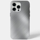 Moderne grijze textuur sjabloon Case-Mate iPhone case (Achterkant)