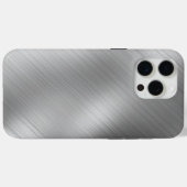 Moderne grijze textuur sjabloon Case-Mate iPhone case (Achterkant (horizontaal))
