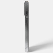 Moderne grijze textuur sjabloon Case-Mate iPhone case (Achterkant / Links)