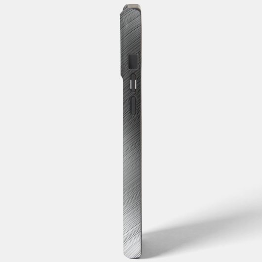 Moderne grijze textuur sjabloon Case-Mate iPhone case (Achterkant / Links)