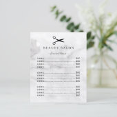 Moderne grijze waterverf gewassen salon-servicemen (Staand voorkant)