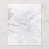 Moderne grijze waterverf gewassen salon-servicemen (Achterkant)