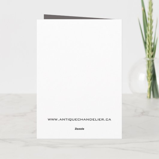 Moderne grijze wervelende trouw-hartelijkdankkaart bedankkaart (Achterkant)