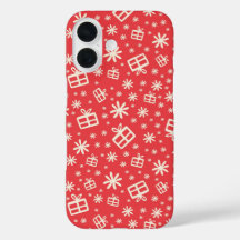 Moderne grillige rode beige kerst