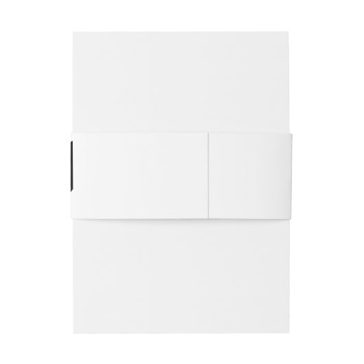 Moderne grillige zwarte kat bruiloft uitnodigingen wikkel (Achterkant Voorbeeld)