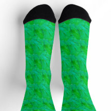 Moderne Groen Abstract Botanisch Patroon