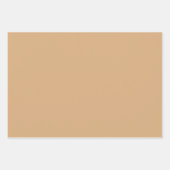 Moderne Groen Roze Gouden Kerstboom Branches Inpakpapier Vel (Voorkant 3)