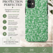 Moderne Groene Abstracte iPhone Hoes