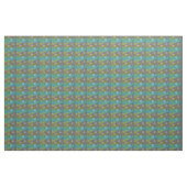 Moderne, groene Abstracte mid-century Stof (Yard (91,4 cm))