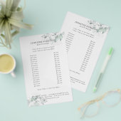Moderne, Groene beplanting Flyer (Voorkant /achterkant)