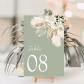 moderne groene bruiloft kaart