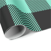 Moderne groene buffels paaspaaspapier cadeaupapier (Rol Hoek)