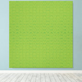Moderne groene canvas kunst minimalistische slaapk (Insitu (Houten vloer))